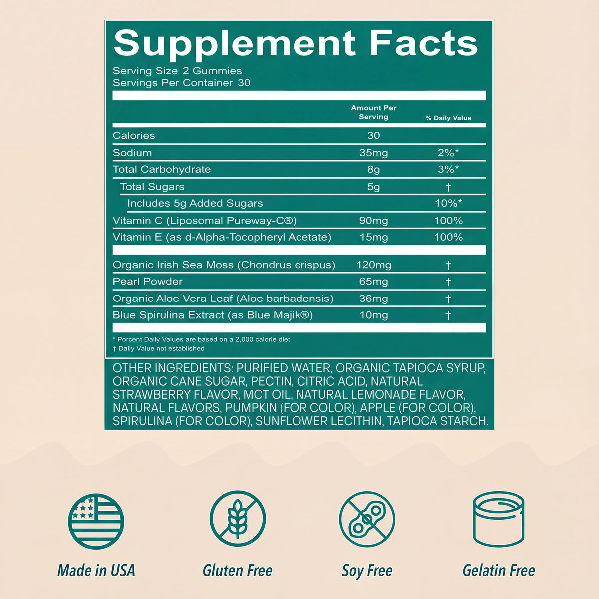 Radiant Glow Sea Moss Gummies™